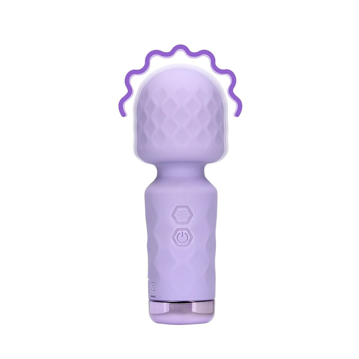 Shots Loveline Mini Wand Vibrator Night Magic, malá vibrační masážní hlavice