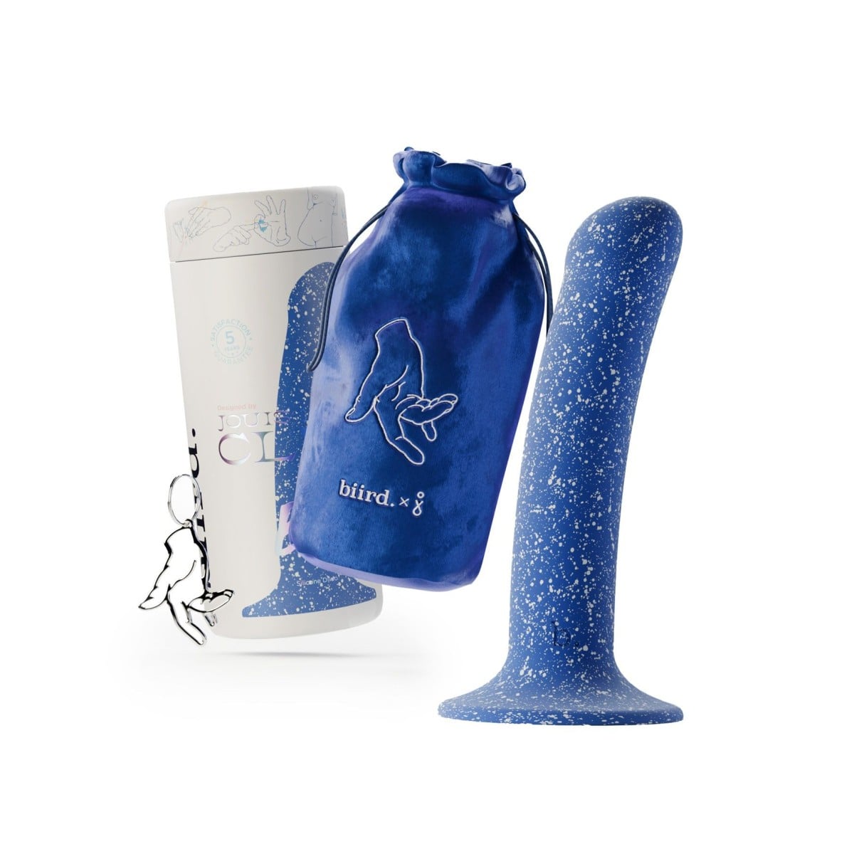 Biird Bae, flexibilní dildo s přísavkou 15 x 3 cm
