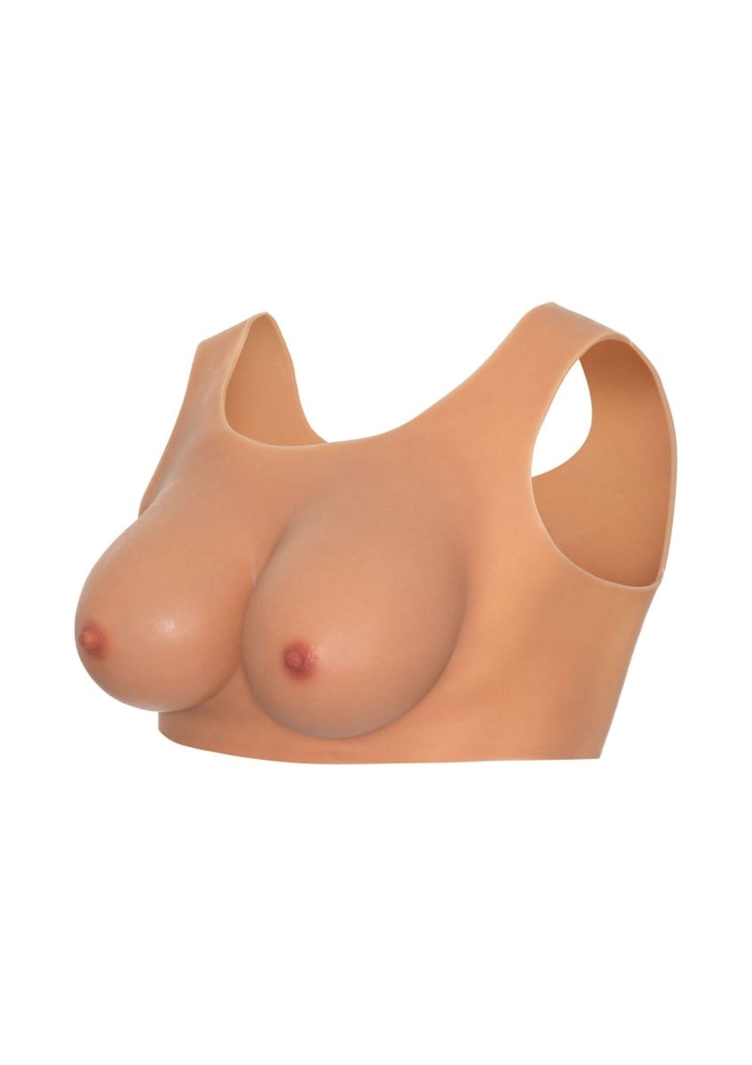 Hidden Desire Alter Ego Wearable Breasts Top With D-Cup, silikonový top s umělými ňadry