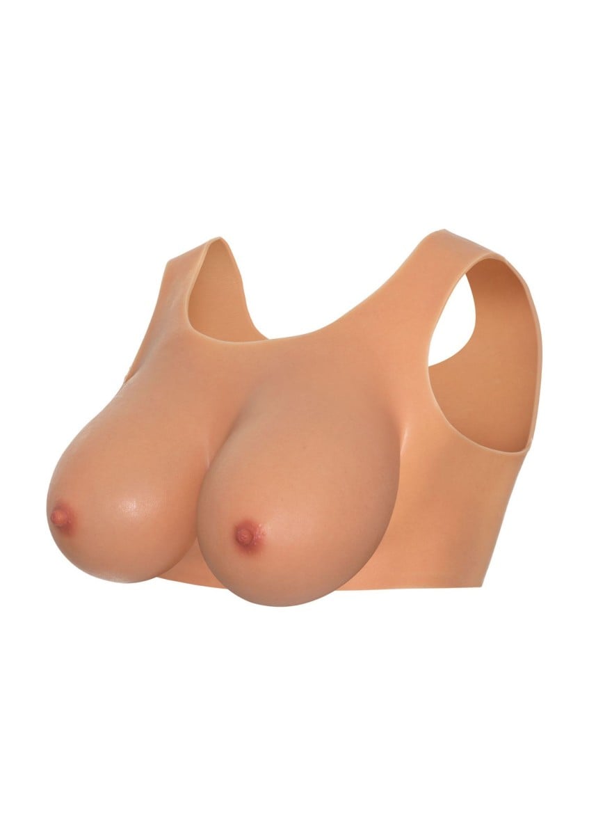 Hidden Desire Alter Ego Wearable Breasts Top With E-Cup, silikonový top s umělými ňadry