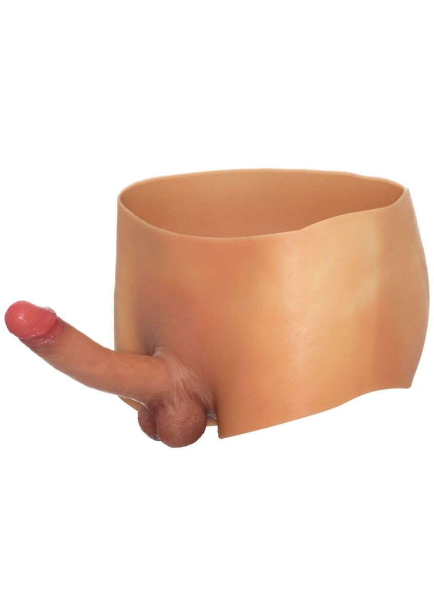 Boxerky s penisem Alter Ego S/M, silikonové boxerky s realistickým penisem