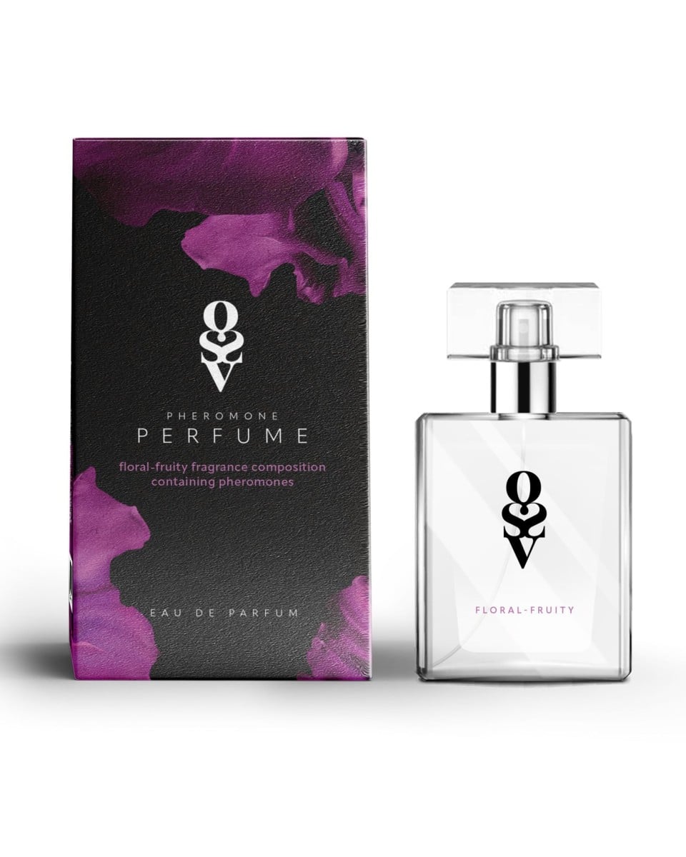 Obsessive Floral-Fruity Pheromone Perfume 30 ml, květinovo-ovocný parfém pro zvýšení sexuální přitažlivosti