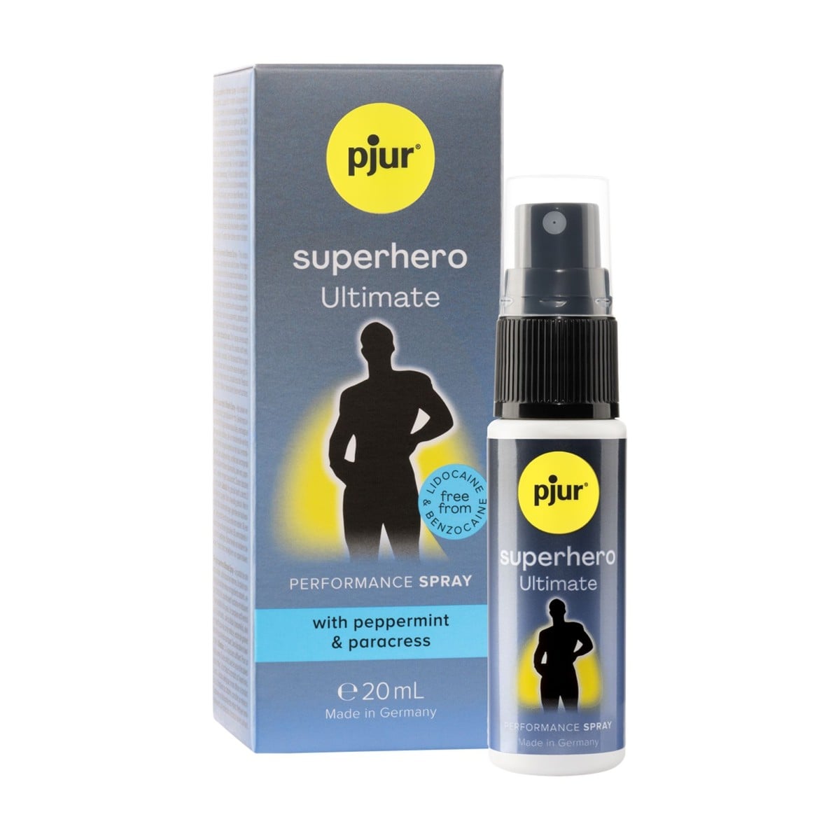 Pjur Superhero Ultimate Performance Spray 20 ml, sprej pro oddálení ejakulace