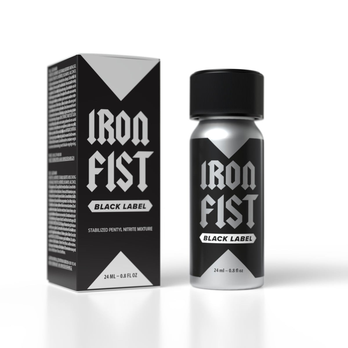 Iron Fist Black Label 24 ml, pentyl nitrite stabilizovaná směs
