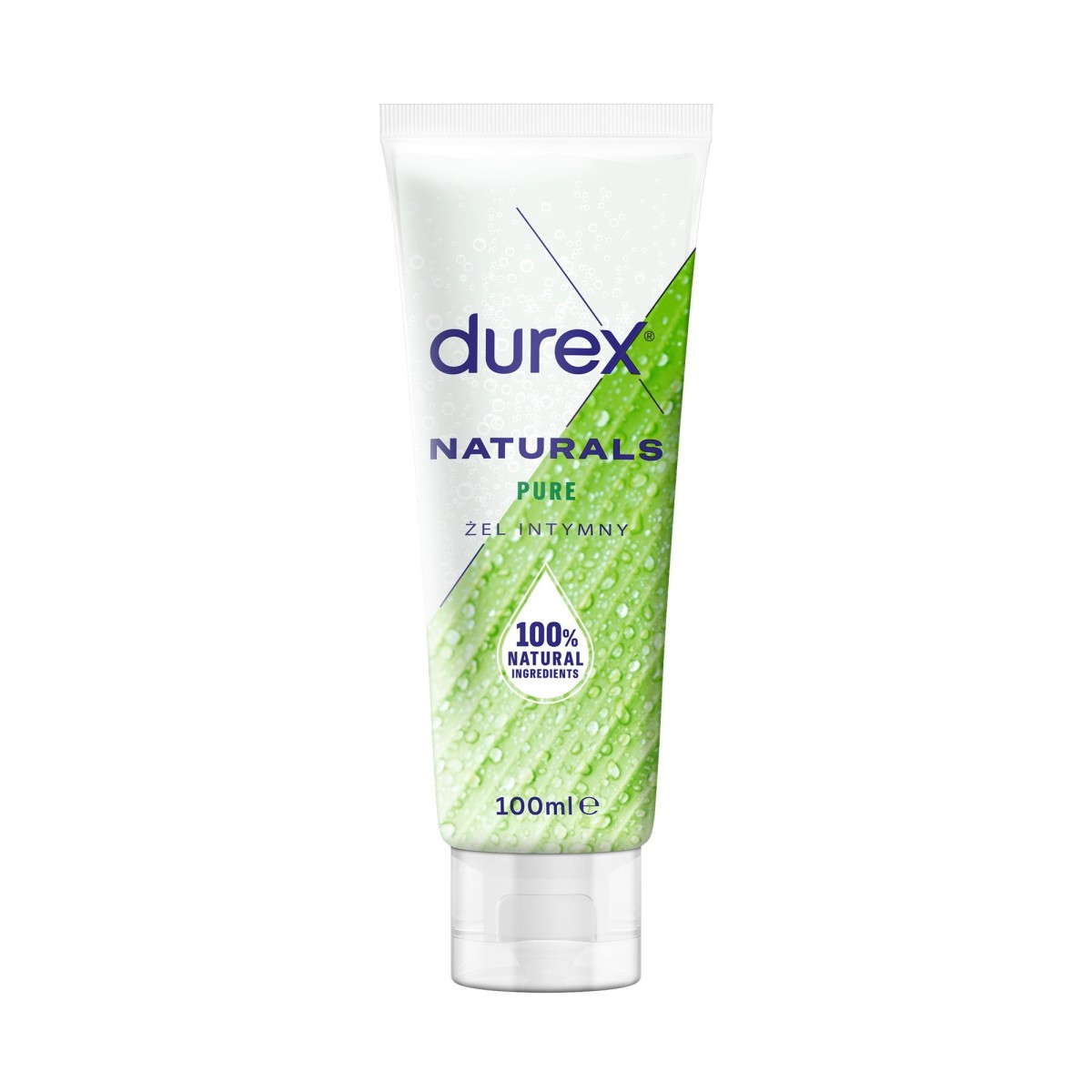 Durex Naturals Pure 100 ml, 100% přírodní lubrikant na vodní bázi