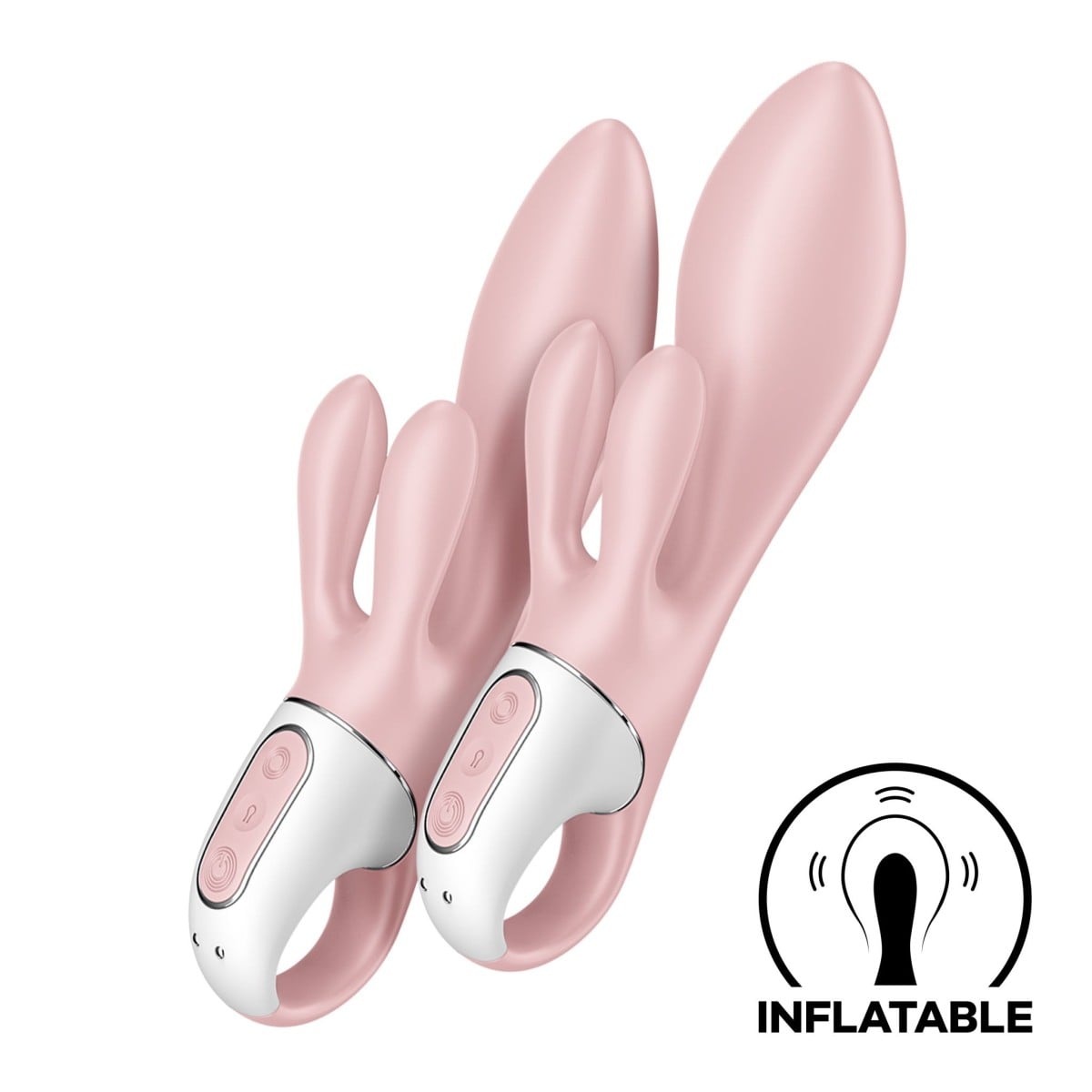 Satisfyer Air Pump Bunny 3, vibrátor na bod G a klitoris