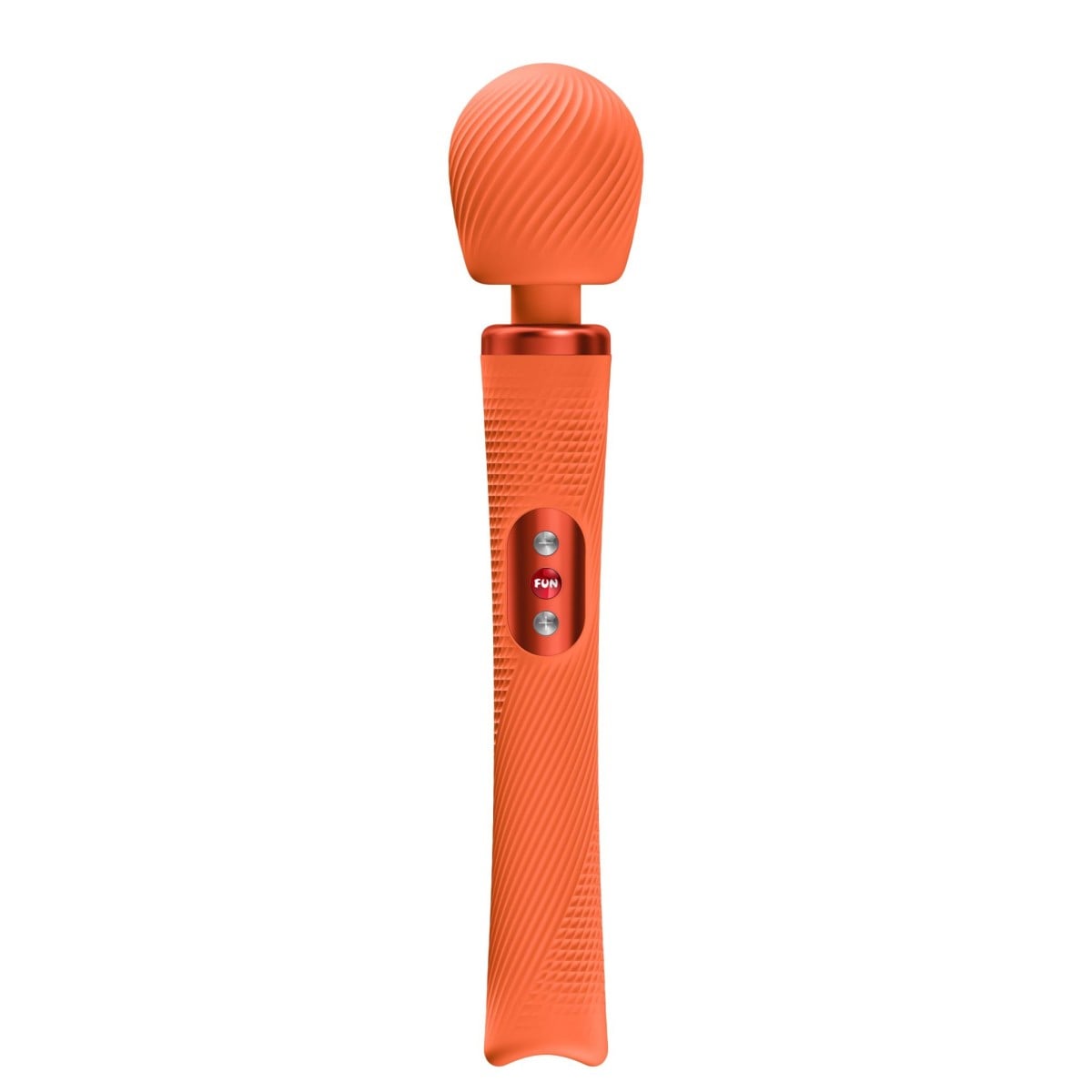 Masážní hlavice Fun Factory Vim Sunrise Orange, vibrační masážní hlavice 31,3 x 6 cm