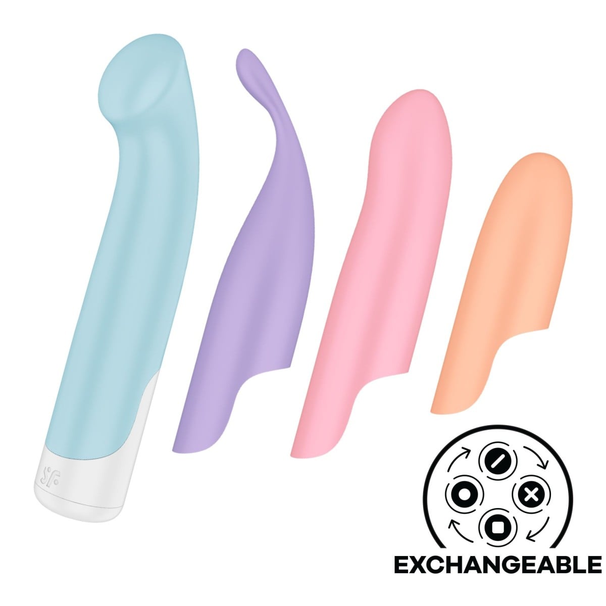 Satisfyer Playful Four, 4dílná sada silikonových vibrátorů