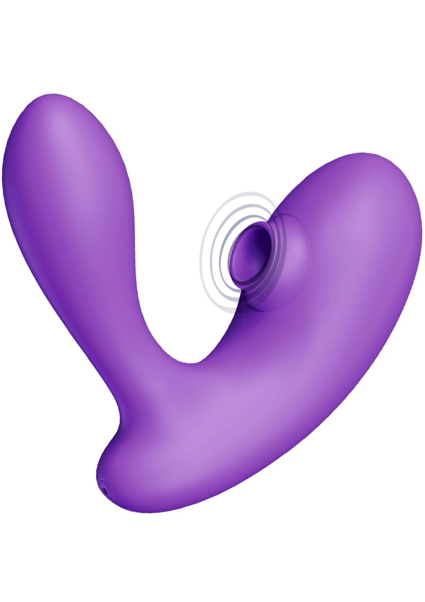 Xocoon DuoVibe I, vibrátor na bod G a stimulátor klitorisu 12,6 x 4 cm