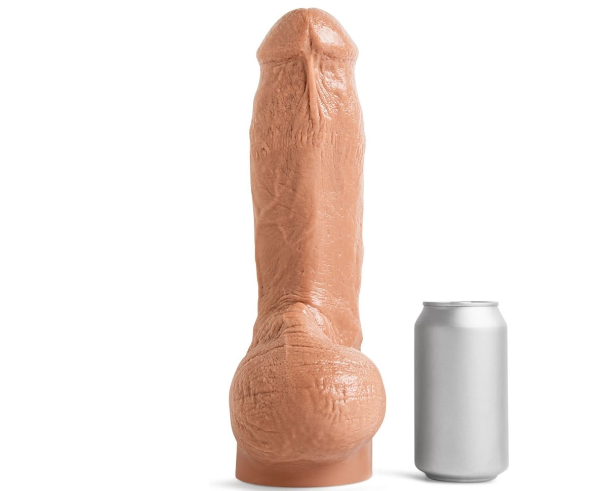 Mr. Hankey’s Toys Ethan Sinns XL, prémiové silikonové dildo s Vac-U-Lock 33 x 6,6–7,8 cm