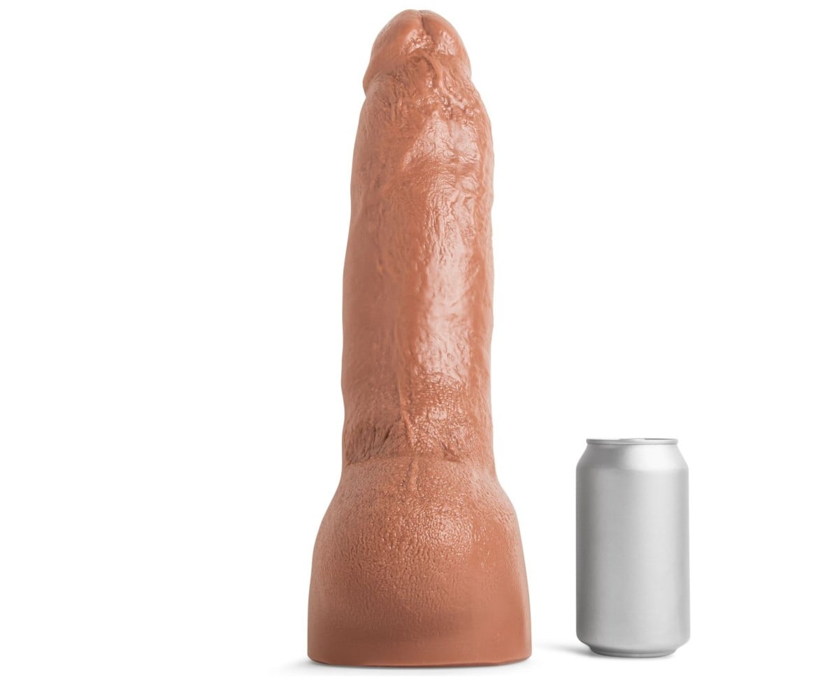 Mr. Hankey’s Toys @MrClementineXL XXL, prémiové silikonové dildo s Vac-U-Lock 39,4 x 6,4–8,8 cm