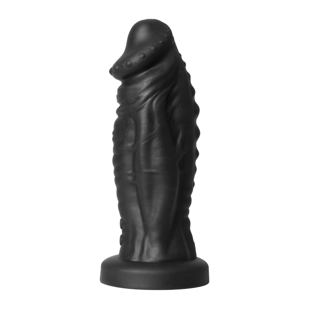 Hidden Desire Extreme Monster Cocks Devil, silikonové vibrační dildo s přísavkou 22 x 5,5 cm
