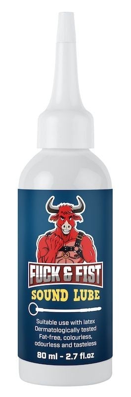 Fuck & Fist Sound Lube 80 ml, lubrikant pro dilatátory a penis plugy