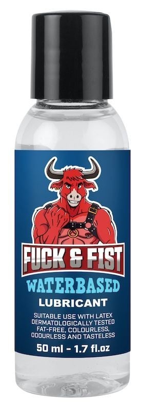 Fuck & Fist Waterbased Lubricant 50 ml, lubrikační gel na vodní bázi