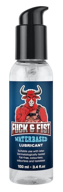 Fuck & Fist Waterbased Lubricant 100 ml, lubrikační gel na vodní bázi
