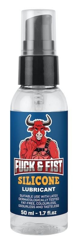 Fuck & Fist Silicone Lubricant 50 ml, lubrikační gel na silikonové bázi