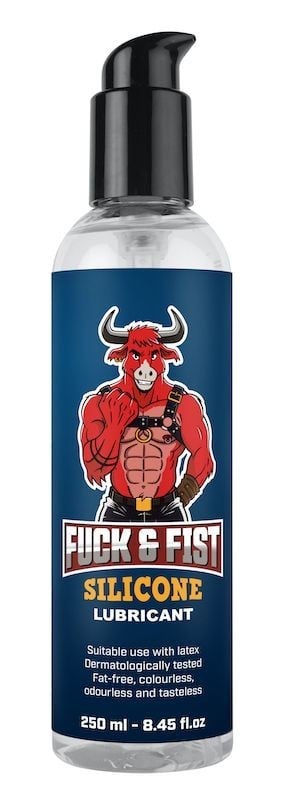 Fuck & Fist Silicone Lubricant 250 ml, lubrikační gel na silikonové bázi