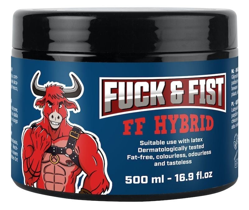 Fuck & Fist FF Lube 500 ml, hustý hybridní lubrikant pro fisting