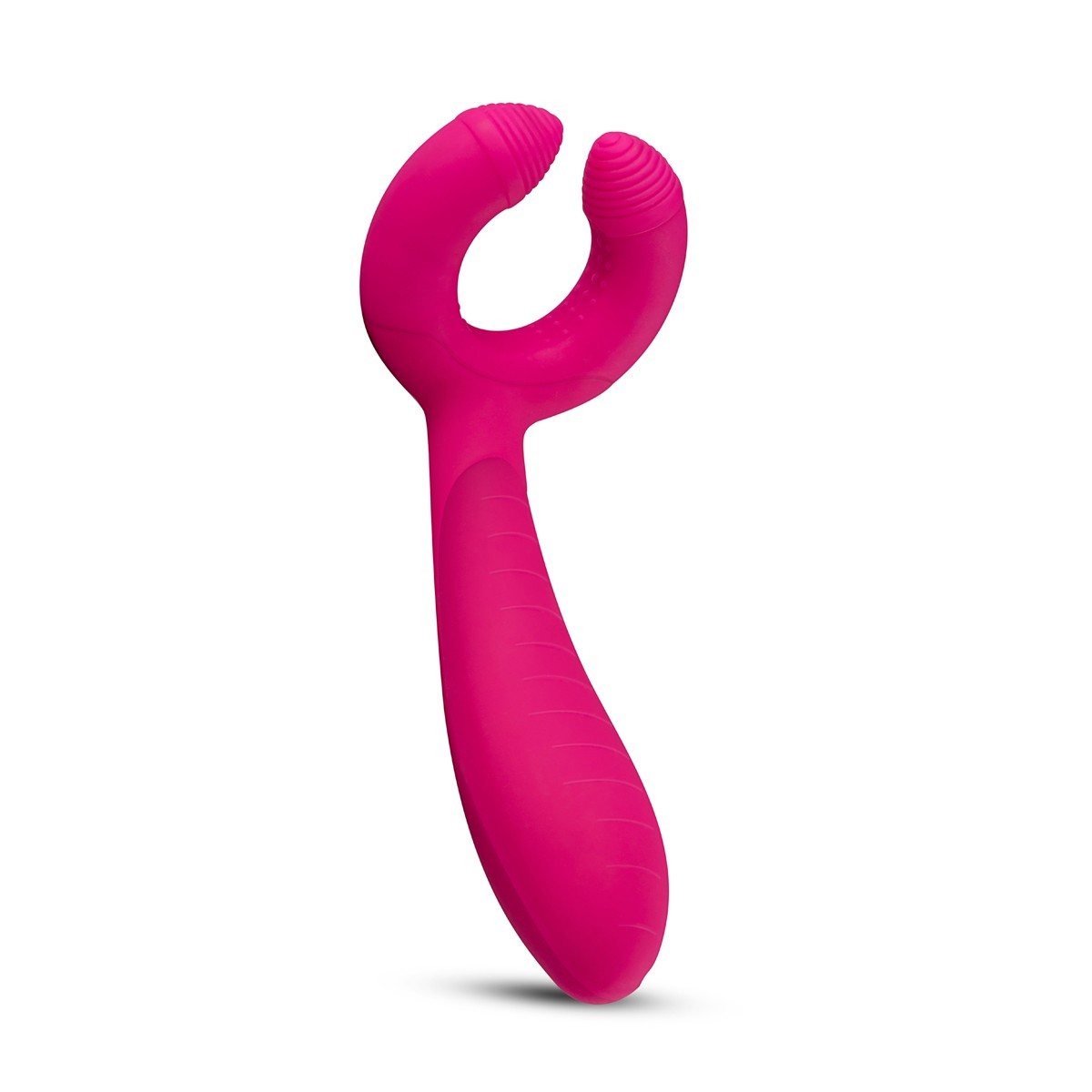 Teazers Pair Vibrator, silikonový všestranný vibrátor pro páry 18,8 x 3,8 cm