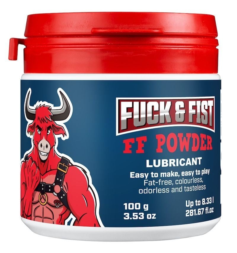 Fuck & Fist FF Powder Lubricant 100 g, instantní lubrikant 8 l