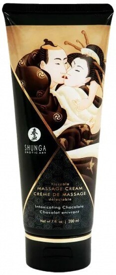 Shunga Massage Cream Chocolate 200 ml