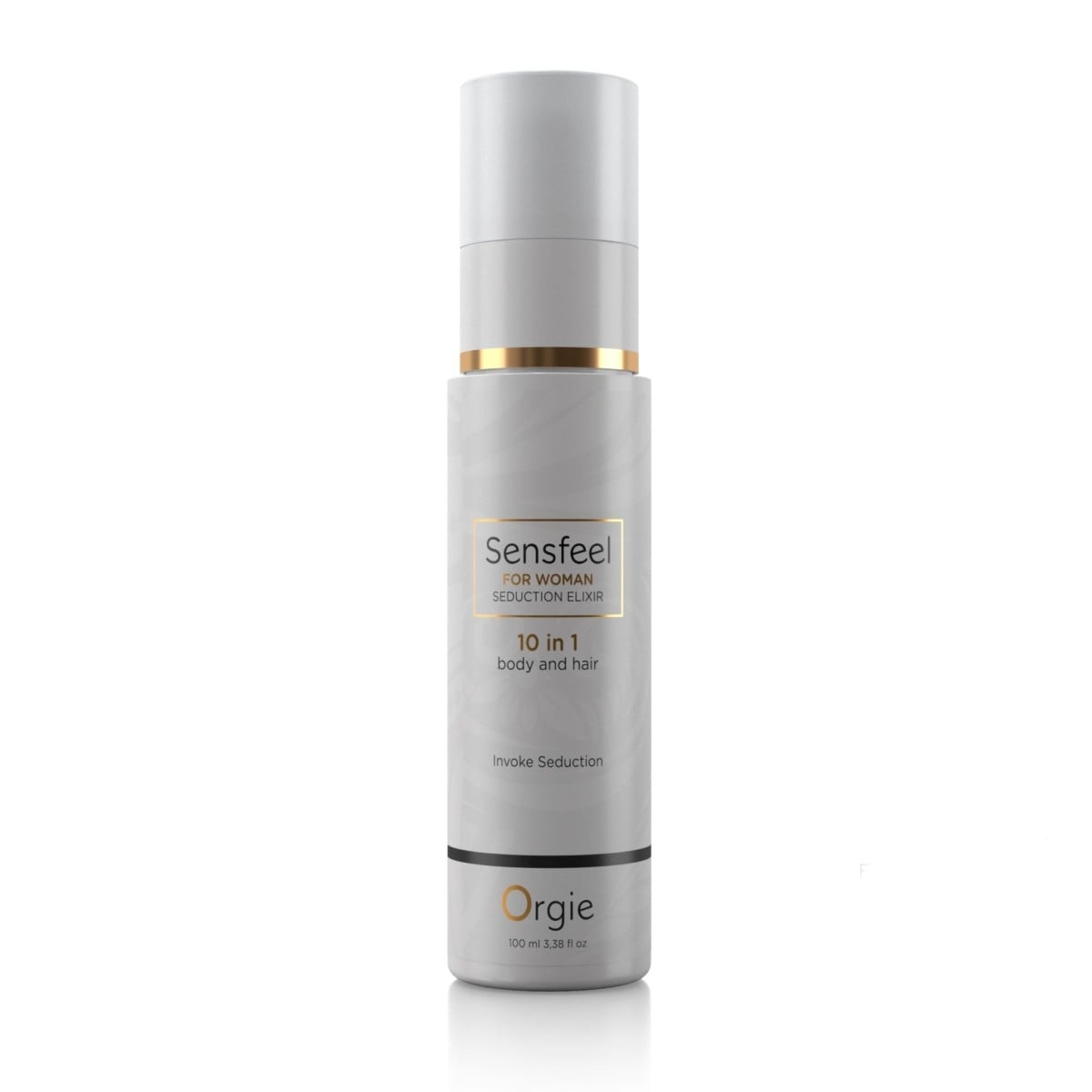 Orgie Sensfeel for Woman 10 in 1 Seduction Elixir 100 ml, dřevito-květinovo-ovocný elixír ve spreji pro tělo i vlasy