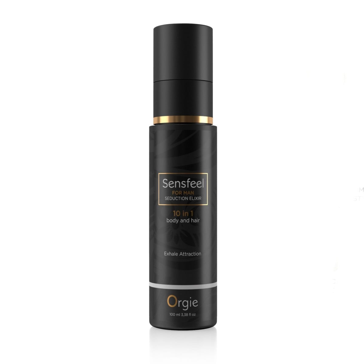 Orgie Sensfeel for Man 10 in 1 Seduction Elixir 100 ml, ovocno-květinovo-dřevitý elixír ve spreji pro tělo i vlasy
