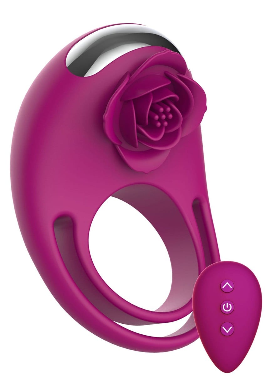 ToyJoy Happiness Put A Ring On It, silikonový erekční kroužek na penis a varlata