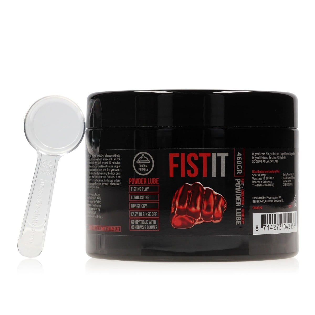 Fist-It Powder Lube 460 g, instantní lubrikant 22 l
