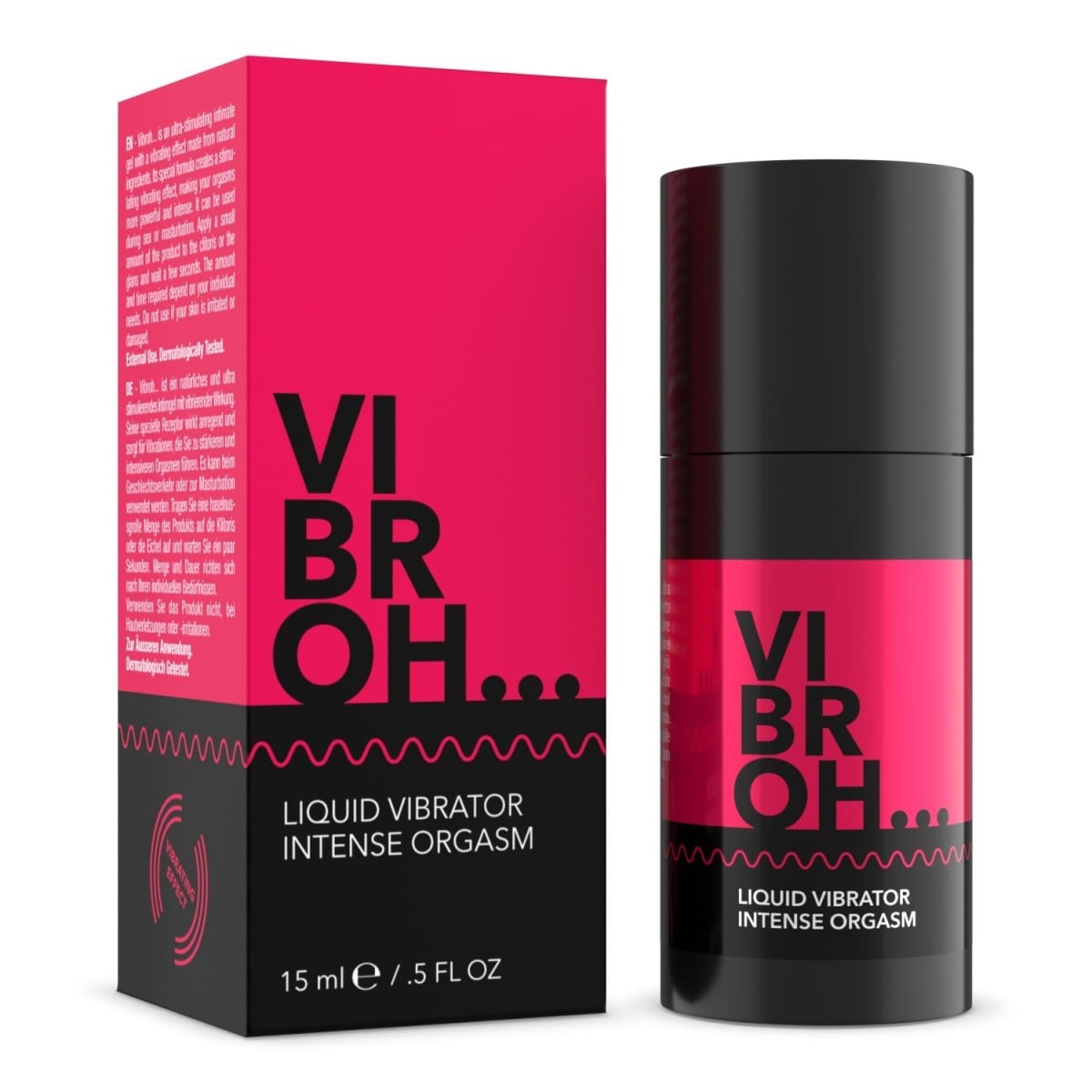 Vibroh 15 ml, stimulační gel s vibračním efektem