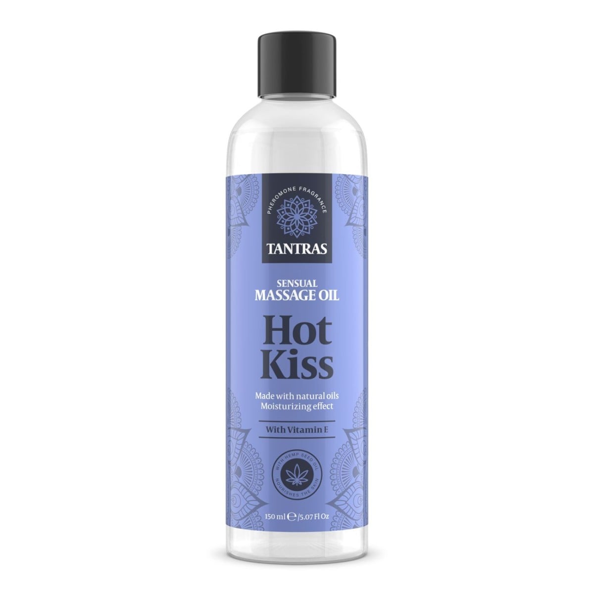 Tantras Hot Kiss 150 ml, erotický masážní olej s vůní