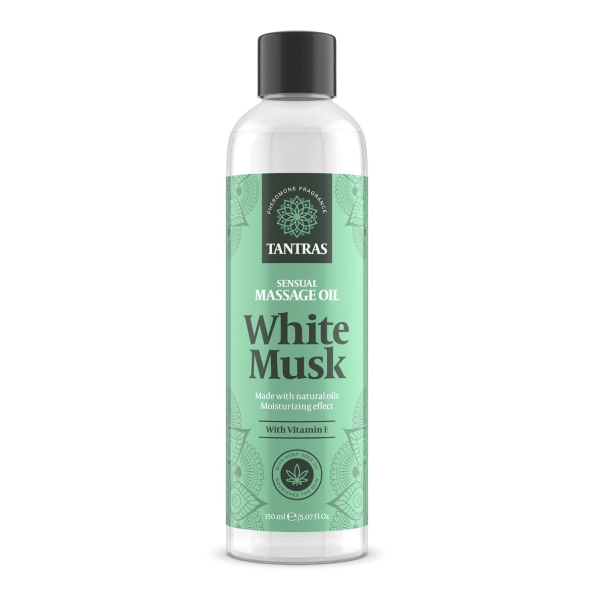 Tantras White Musk 150 ml, erotický masážní olej s vůní
