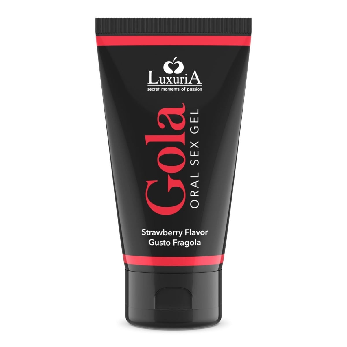 Luxuria Gola Oral Sex Gel Strawberry 50 ml, lubrikant na vodní bázi s příchutí