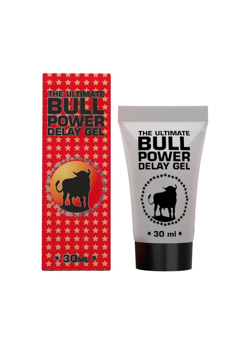 Cobeco The Ultimate Bull Power Delay Gel 30 ml, přípravek pro oddálení ejakulace s chladivým efektem