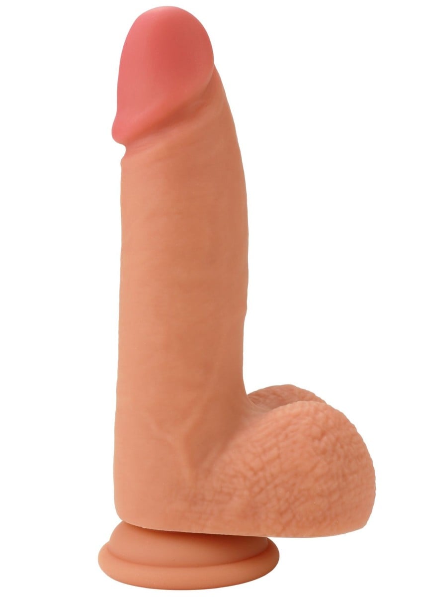 Hidden Desire Inferno 16 cm 20700-SKIN, silikonové dildo s přísavkou
