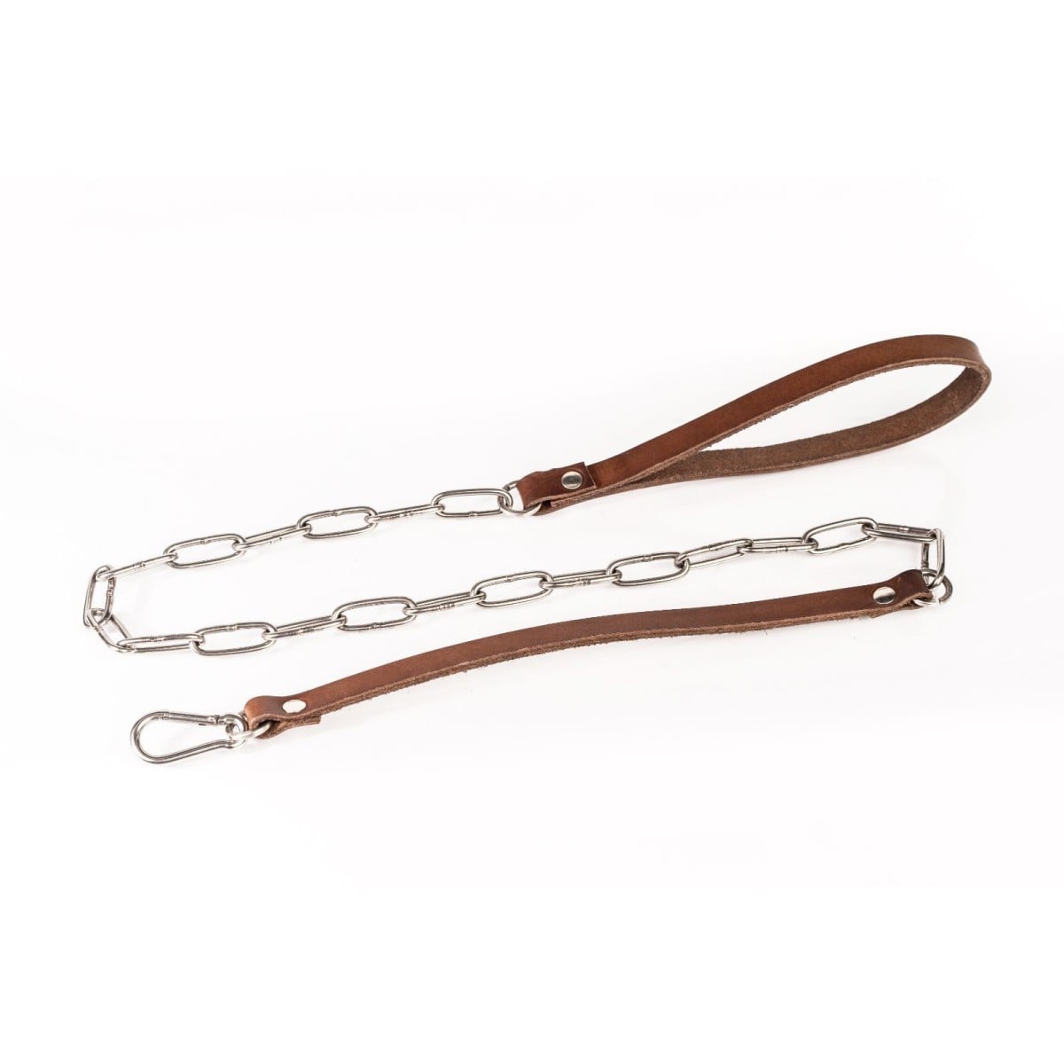 Whips Primal Bond Leash Brown, kožené vodítko