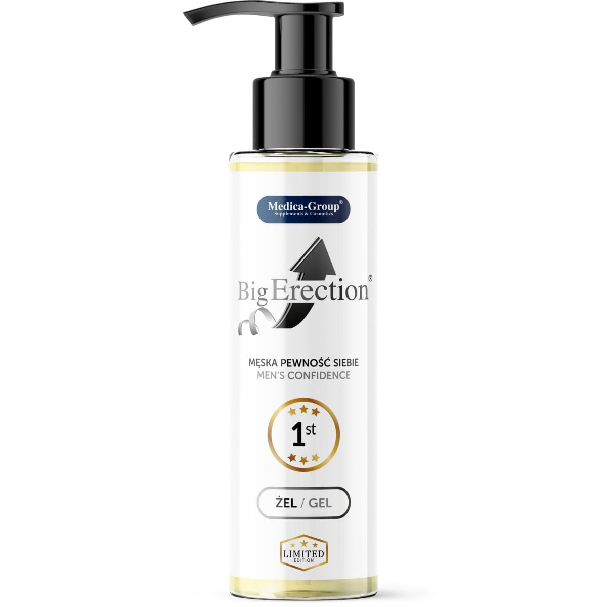 BigErection 150 ml, prokrvující gel s hřejivým efektem pro zvýšení citlivosti a zlepšení erekce