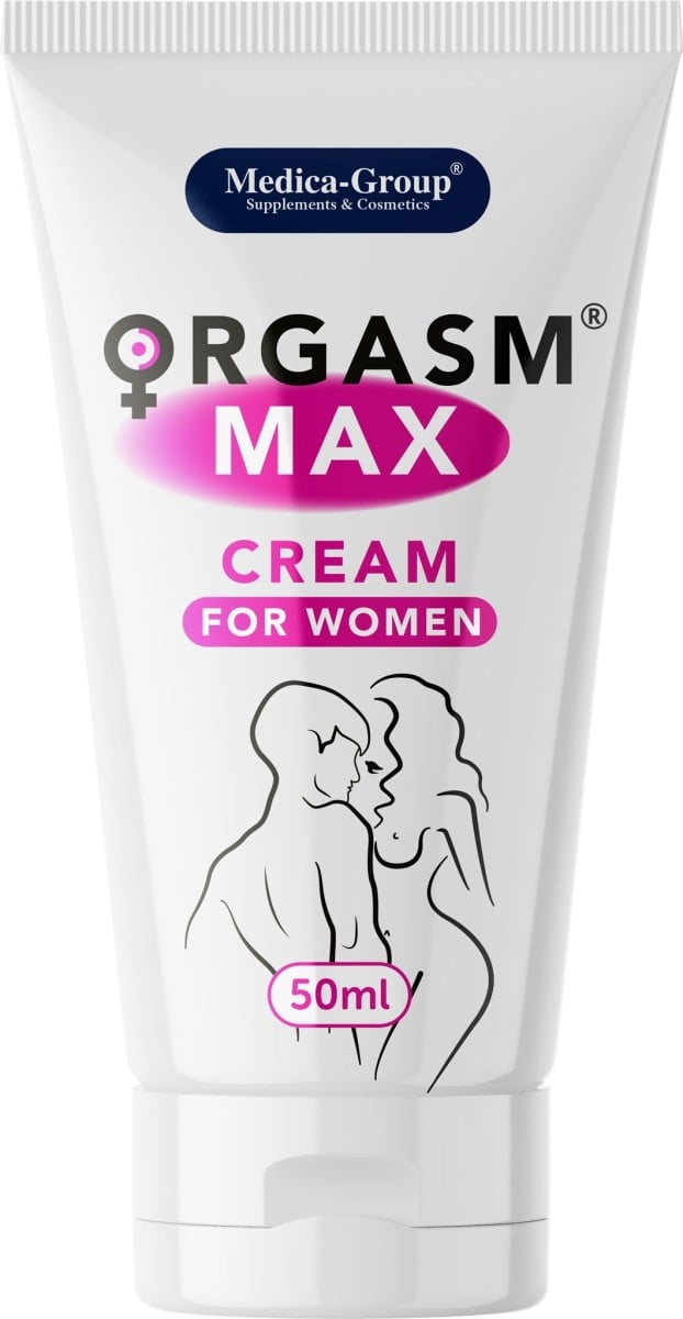 Orgasm Max Cream for Women 50 ml, stimulační krém s hřejivým a chladivým efektem