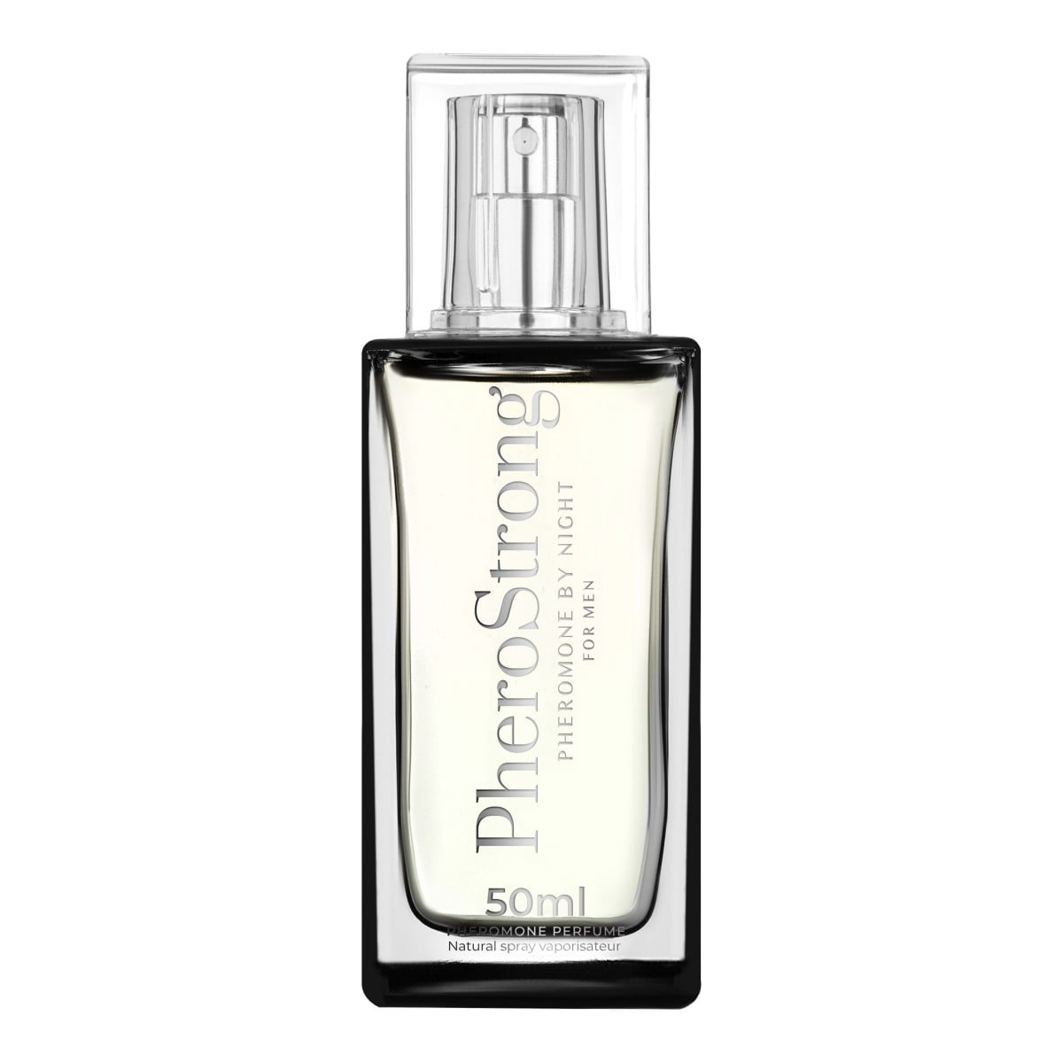PheroStrong Pheromone by Night for Men 50 ml, kořenito-dřevito-citrusový parfém pro zvýšení sexuální přitažlivosti
