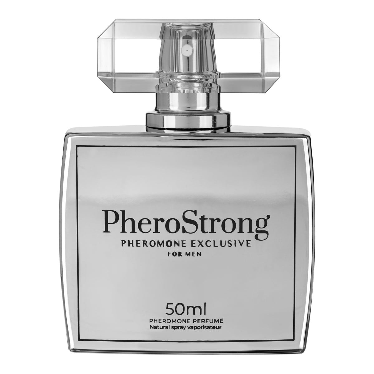PheroStrong Pheromone Exclusive for Men 50 ml, kořenitě-dřevitý parfém pro zvýšení sexuální přitažlivosti