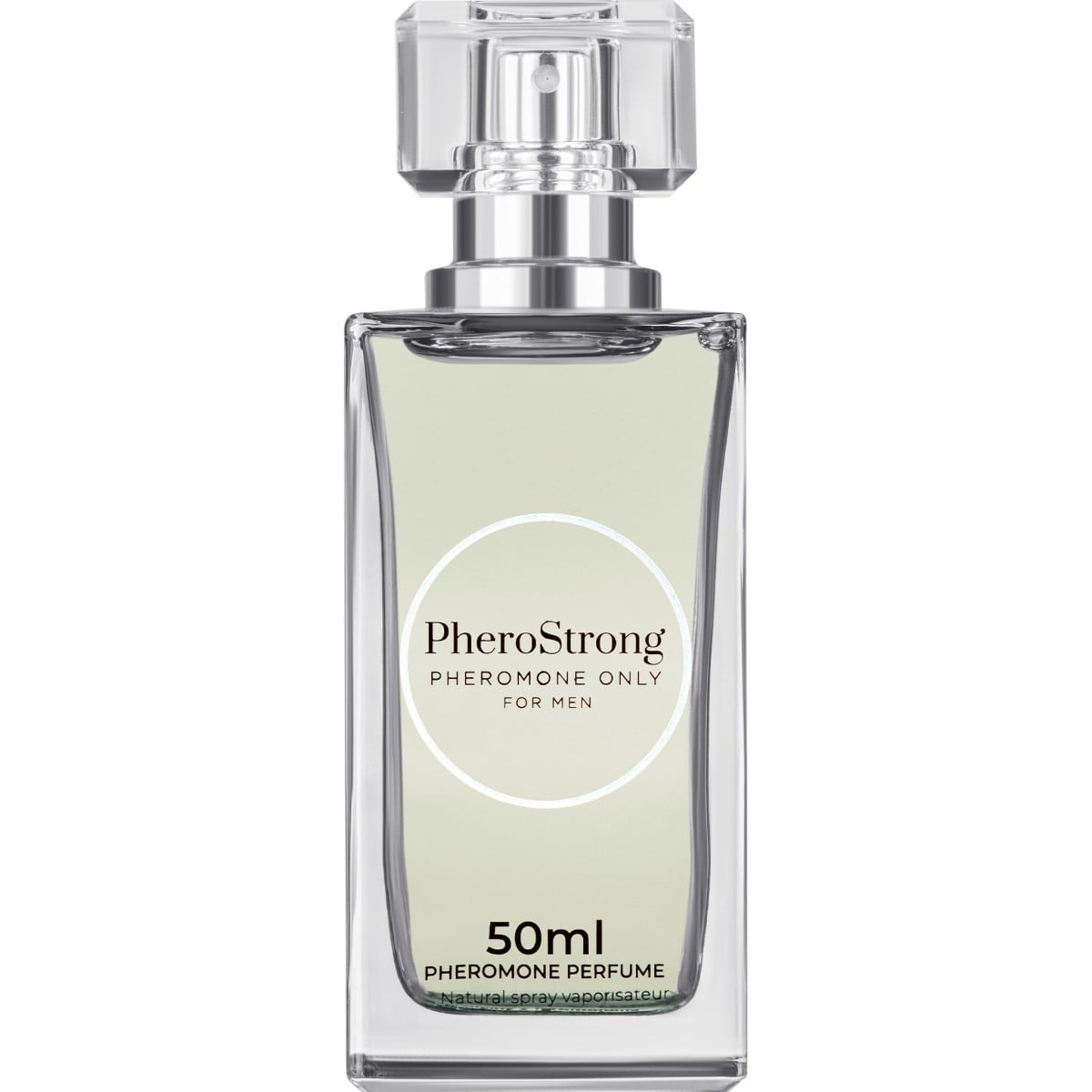 PheroStrong Pheromone Only For Men 50 ml, kořenito-dřevitý parfém pro zvýšení sexuální přitažlivosti