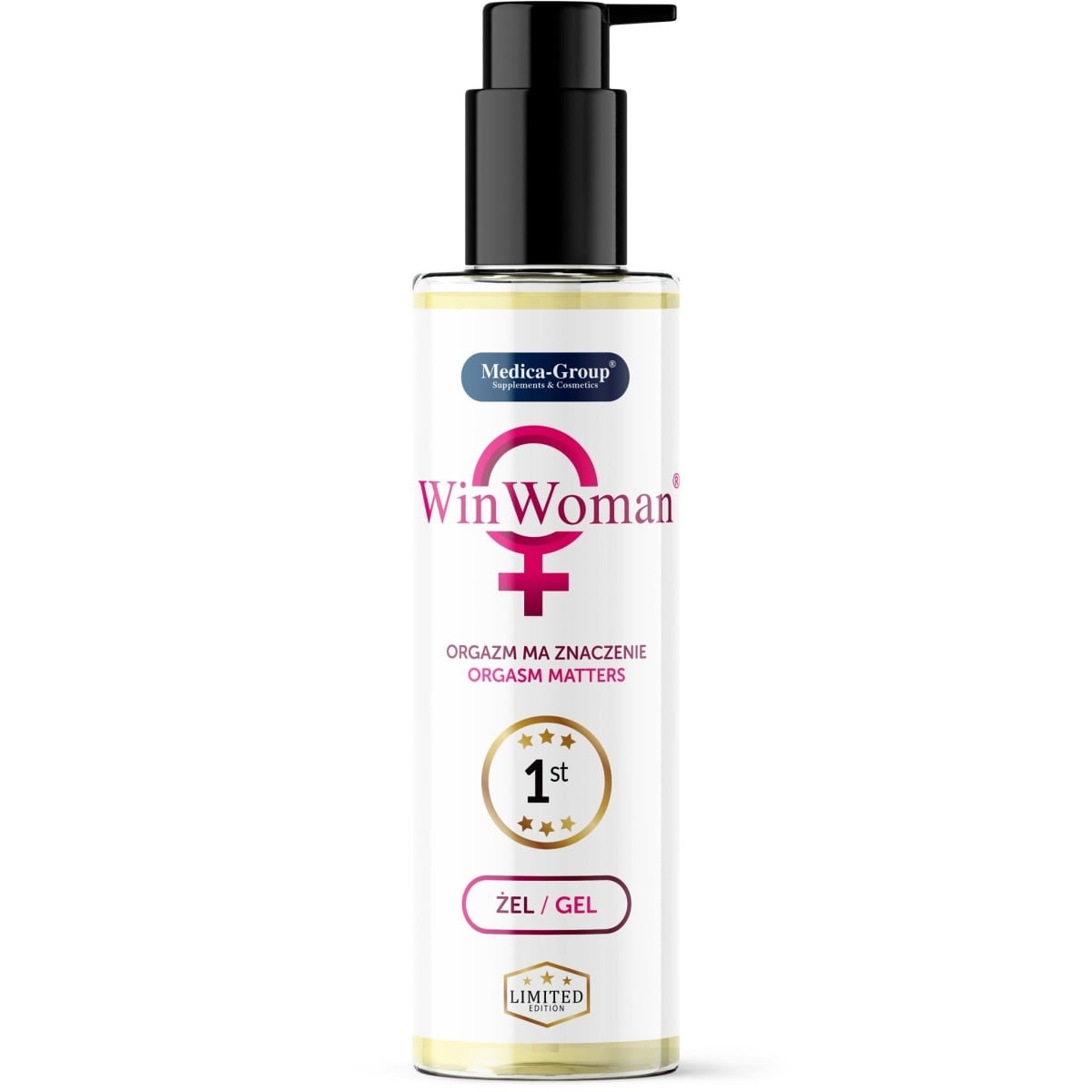 WinWoman Gel 150 ml, gel pro ženy s hydratačním a prokrvujícím účinkem