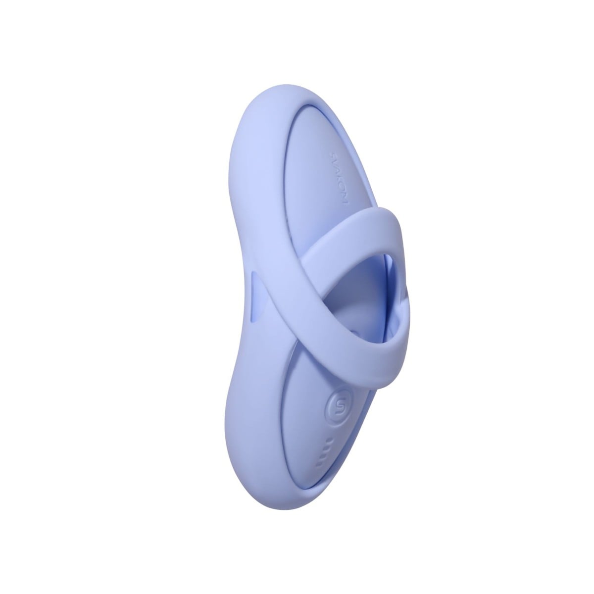 Prstový vibrátor Svakom Echo 2 Blue, chytrý vibrátor na prst s vyhříváním