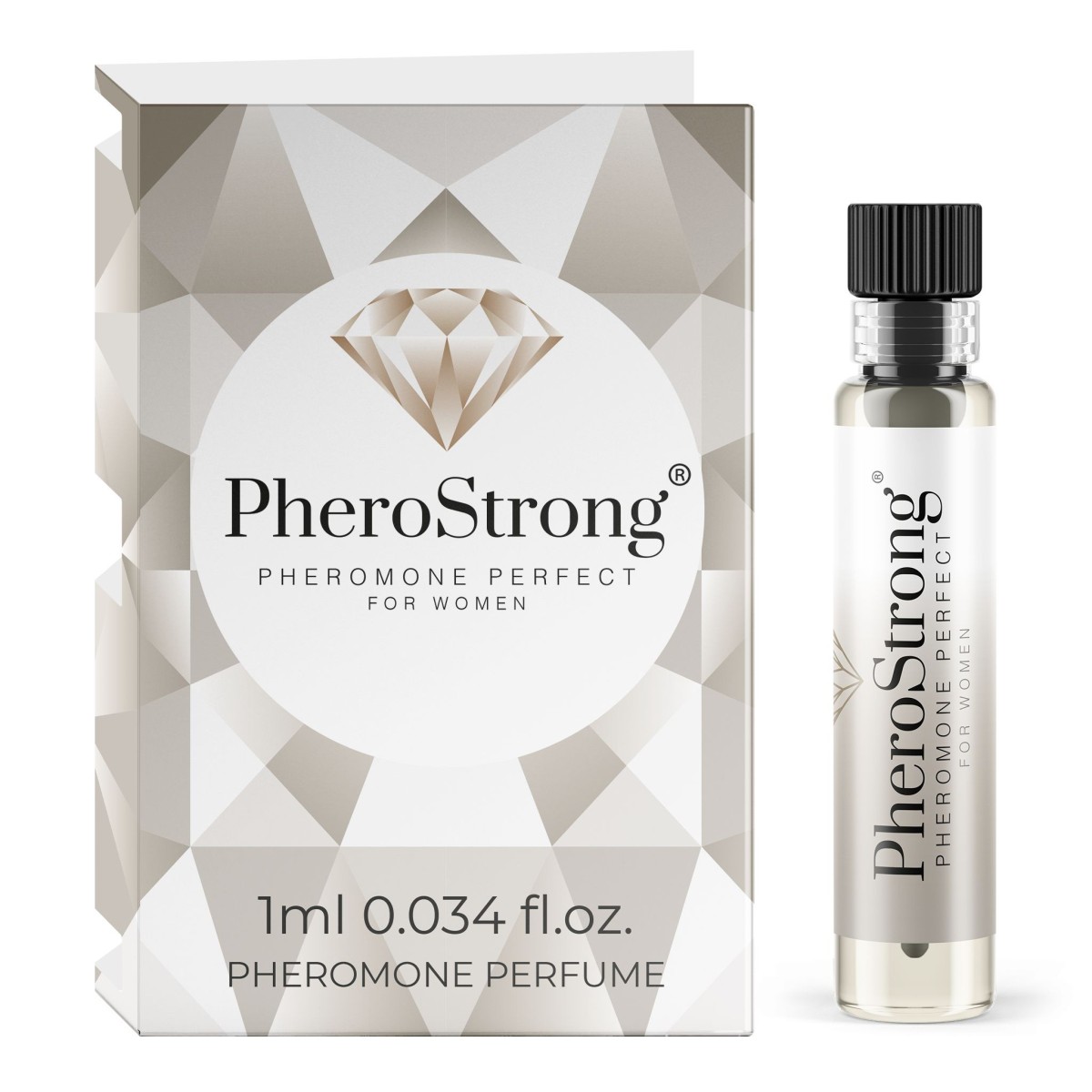 PheroStrong Pheromone Perfect for Women 1 ml, květinově-ovocný parfém pro zvýšení sexuální přitažlivosti