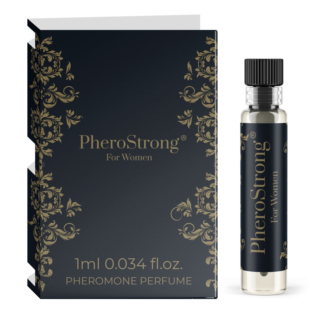 PheroStrong Pheromone For Women 1 ml, květinově-ovocný parfém pro zvýšení sexuální přitažlivosti
