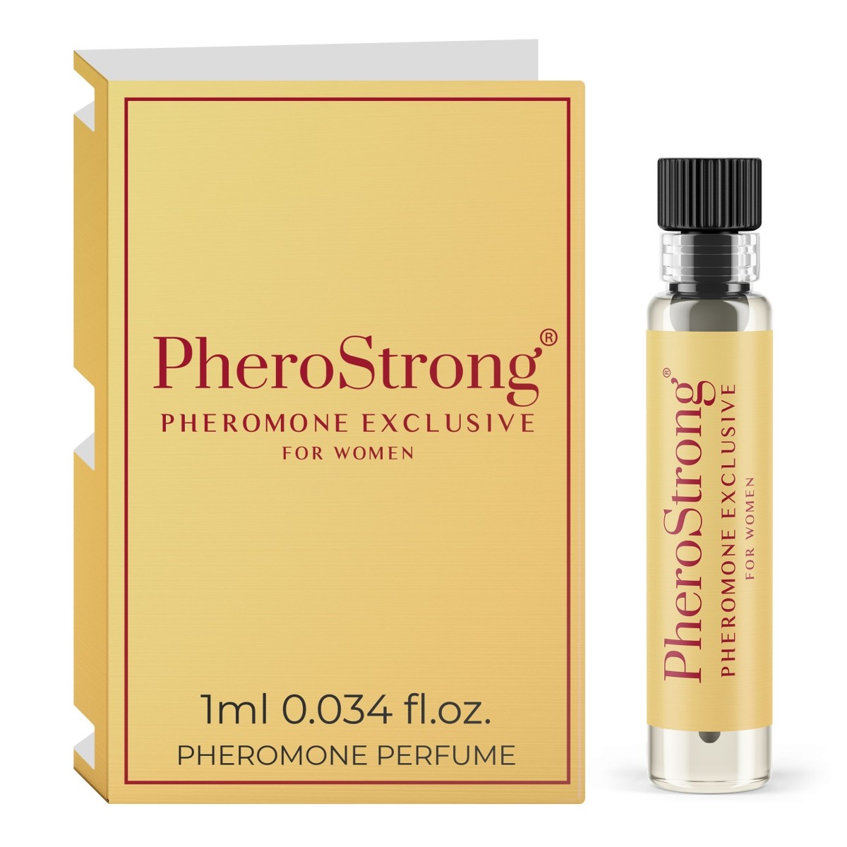 PheroStrong Pheromone Exclusive for Women 1 ml, ovocně-květinový parfém pro zvýšení sexuální přitažlivosti