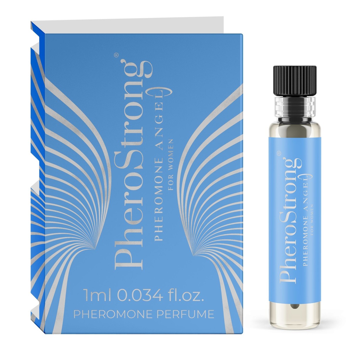 PheroStrong Pheromone Angel for Women 1 ml, sladko-kořeněno-květinový parfém pro zvýšení sexuální přitažlivosti