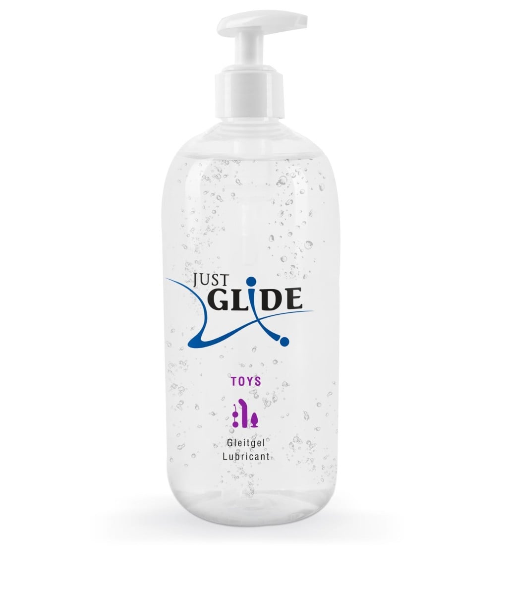 Just Glide Toys 500 ml, lubrikant na vodní bázi pro erotické pomůcky