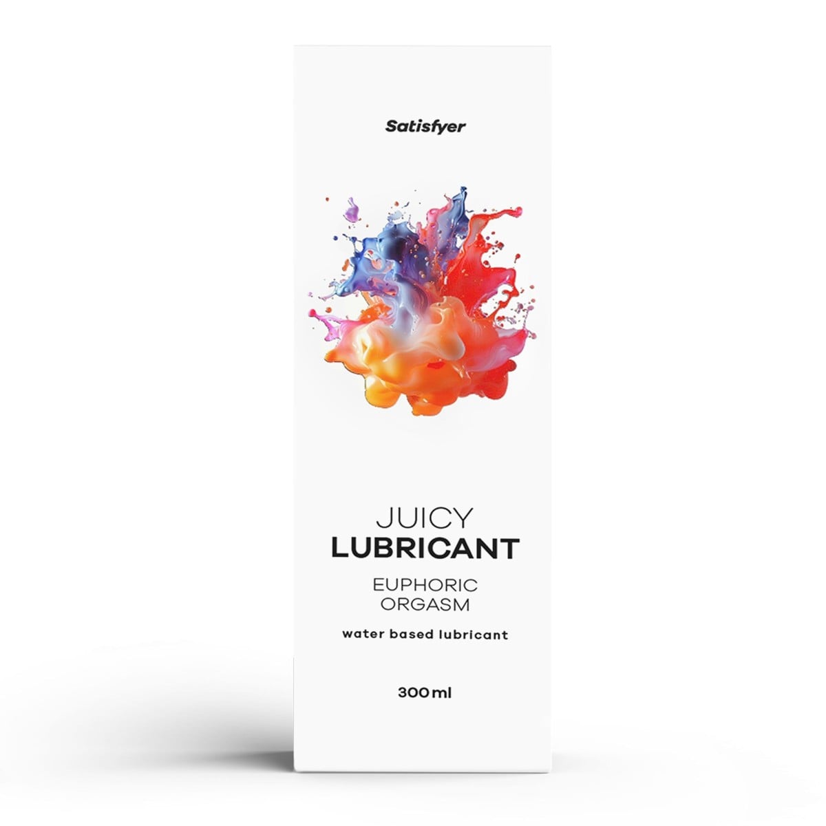 Satisfyer Juicy Gel Euphoric Orgasm 300 ml, lubrikant na vodní bázi s hřejivým a chladivým efektem