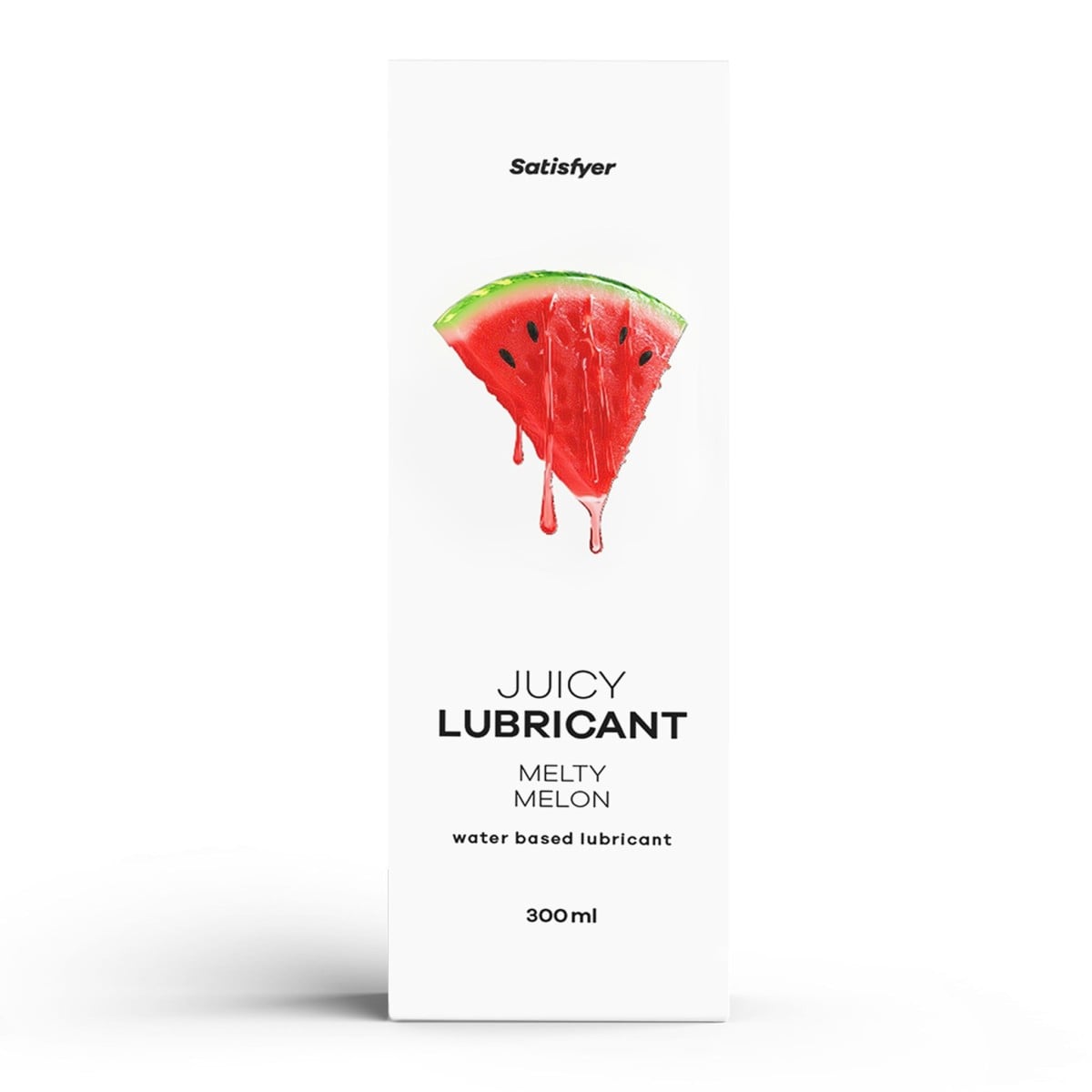 Satisfyer Juicy Lubricant Melty Melon 300 ml, lubrikant na vodní bázi s vůní melounu